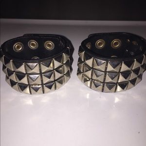 Spiked Cuff Bands